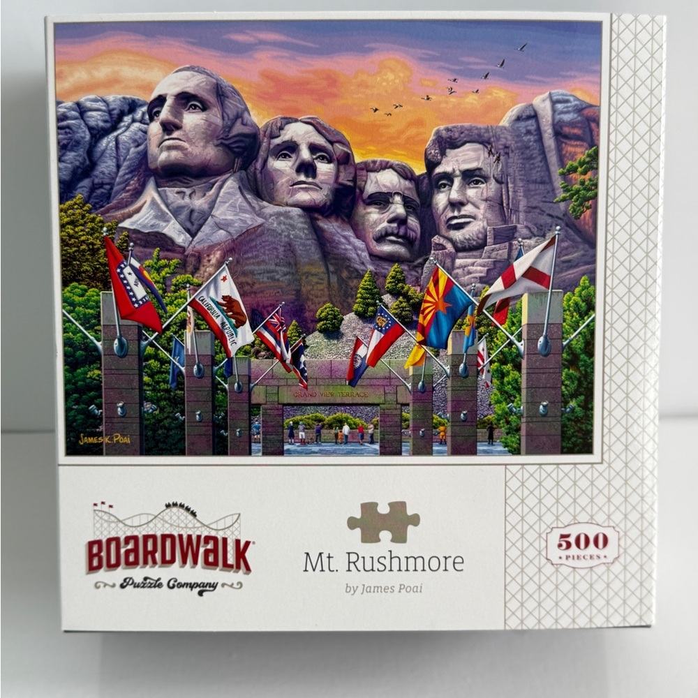 Mount Rushmore Puzzle (500 piece)
